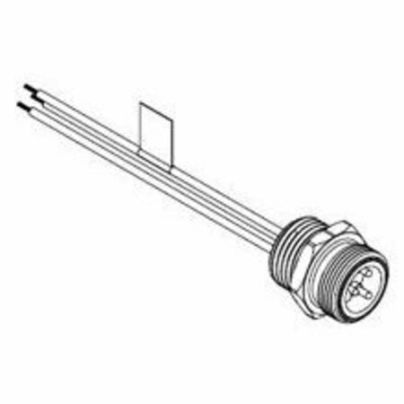 WOODHEAD Super-Safeway Adapter Nema L5-15 Receptacle-Female End 15A/125V 1301510017